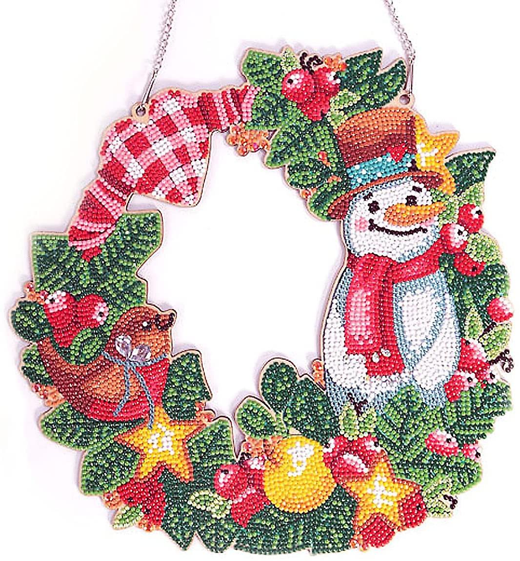 Christmas Diamond Art Wreath