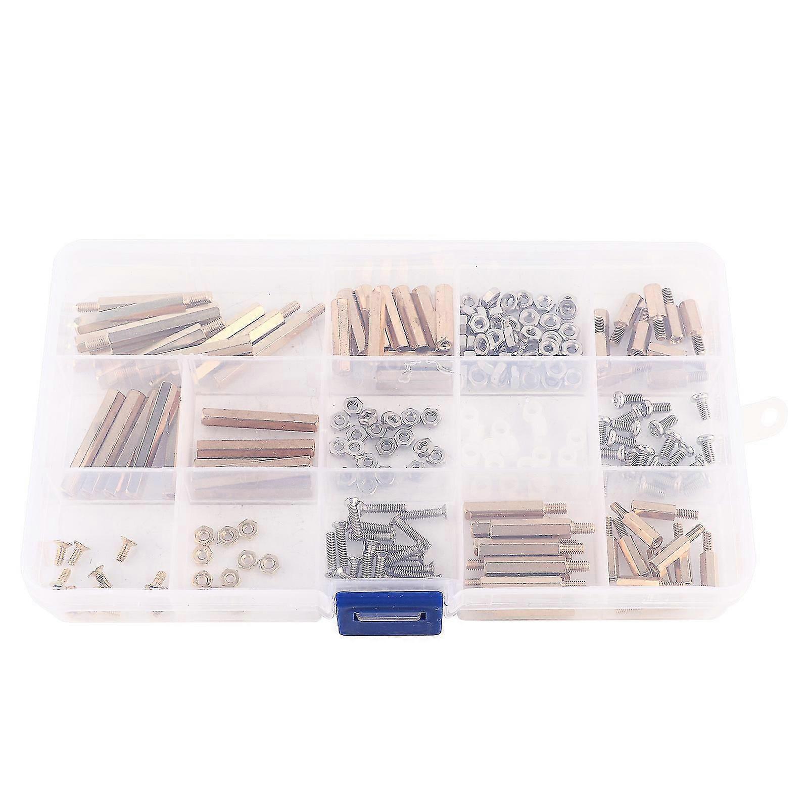 Raspberry Pi DIY Screws Set Kit - 210pcs Copper Column Screw Nuts