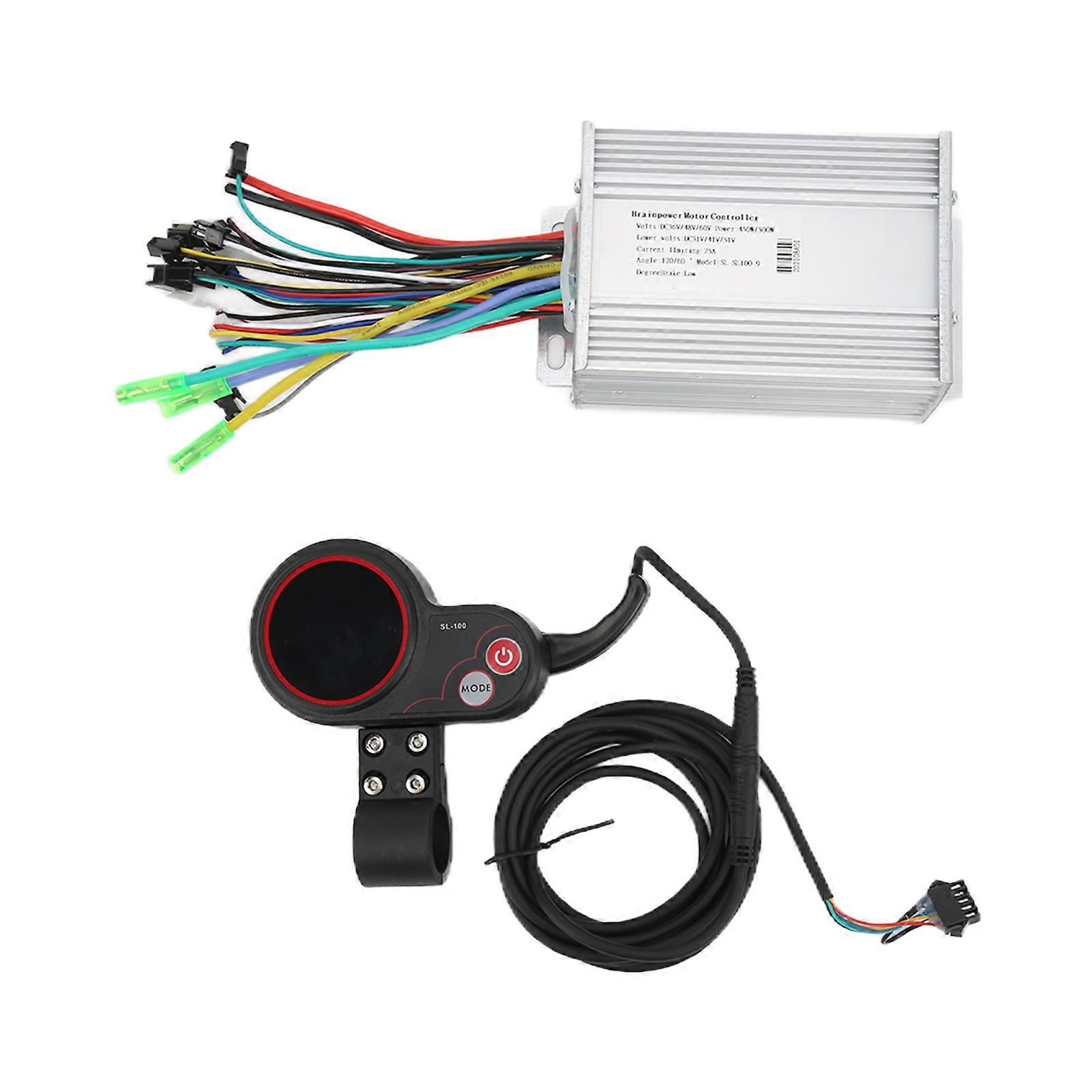 Bürstenloser Motorcontroller für Elektrofahrräder mit LCD-Display - Intelligente Kühlung und wasserdichte Funktionen