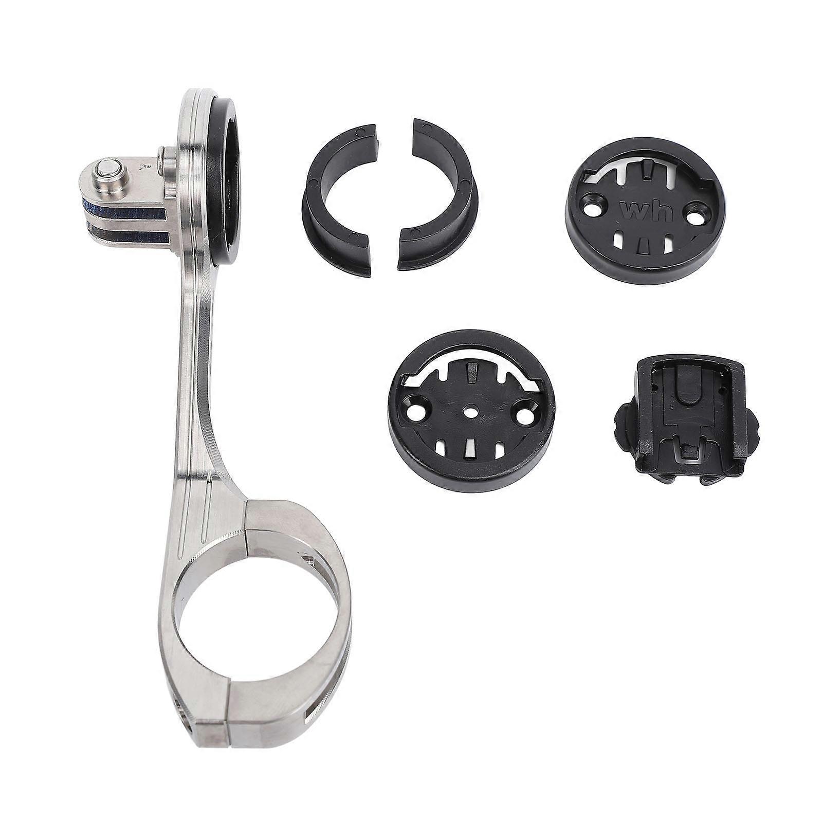 Bike Computer Mount Titanium Alloy Stable Performance High Strength Bike Computer Extension Bracket