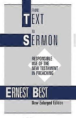 From Text to Sermon