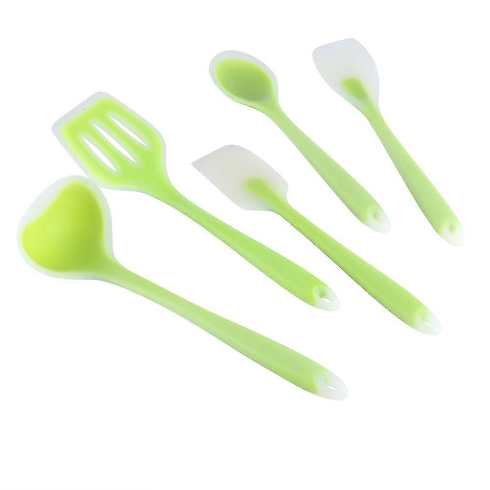 5Pcs Set Kitchen Cooking Utensil Heat Resistant Spoon Turner