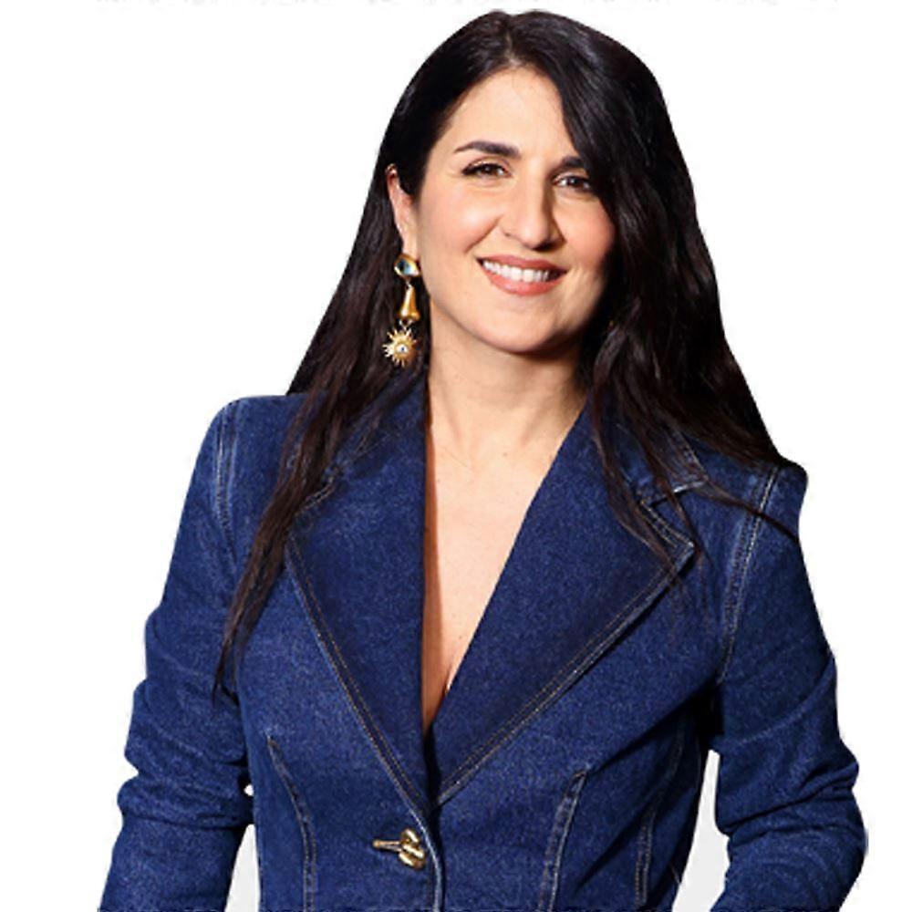 Geraldine Nakache (Denim) Half Body Buddy Cutout