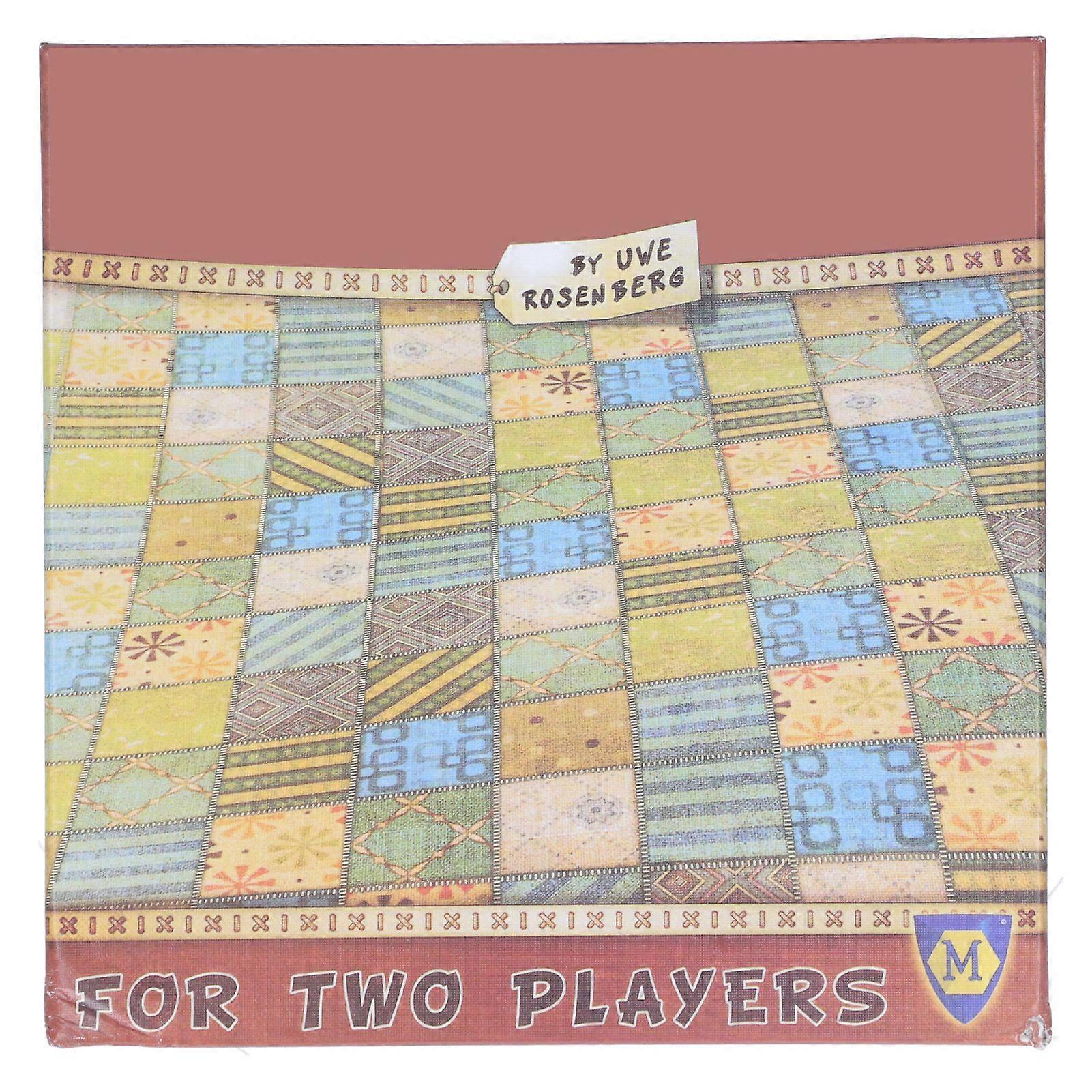 Patchwork Copper Printing Paper Board Game Desktop Family Interactive Entertainment Game for 2 Players Board Game