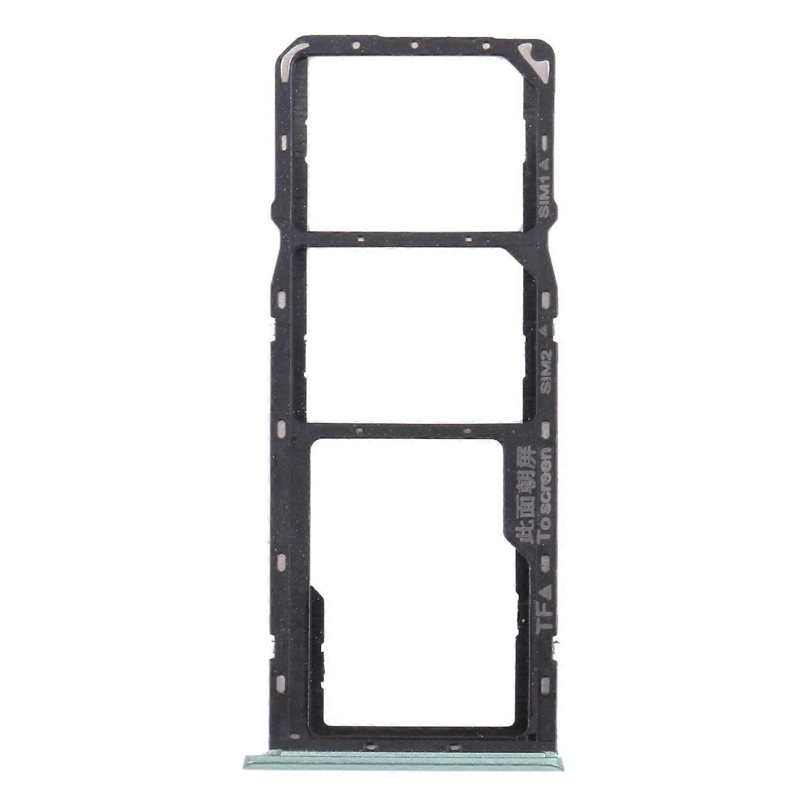 For OPPO Realme 7i SIM Card Tray + SIM Card Tray + Micro SD Card Tray