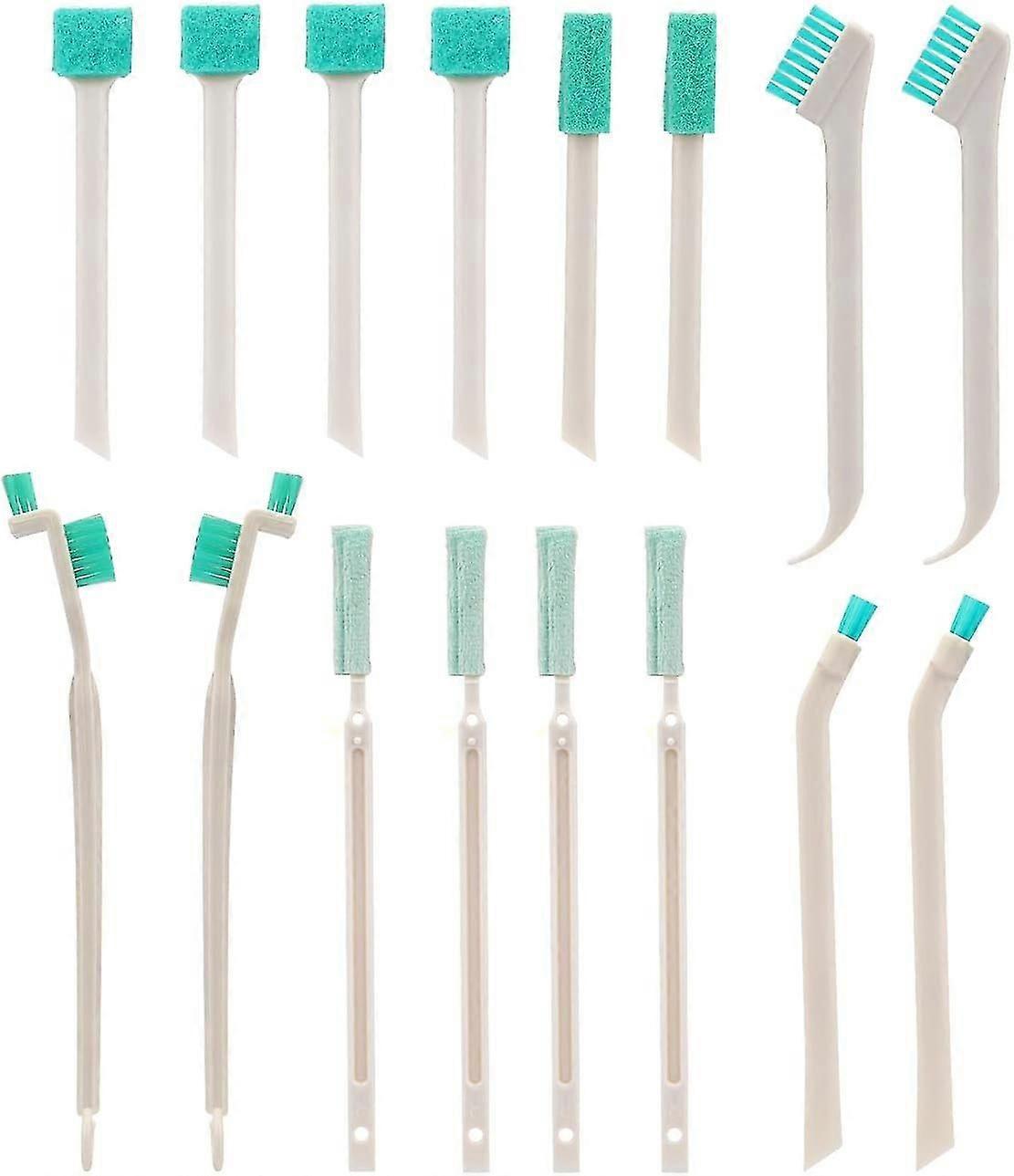 16 Pcs Small Cleaning Brush 8 in 1 Detail Cleaning Brush Small Holes Corner Space Keyboard