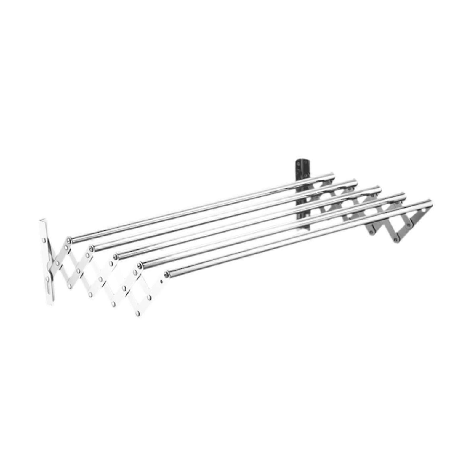 ホテル家庭用ランドリールーム用格納式タオルラック折りたたみタオルホルダー15cmx13cmx59.5cm