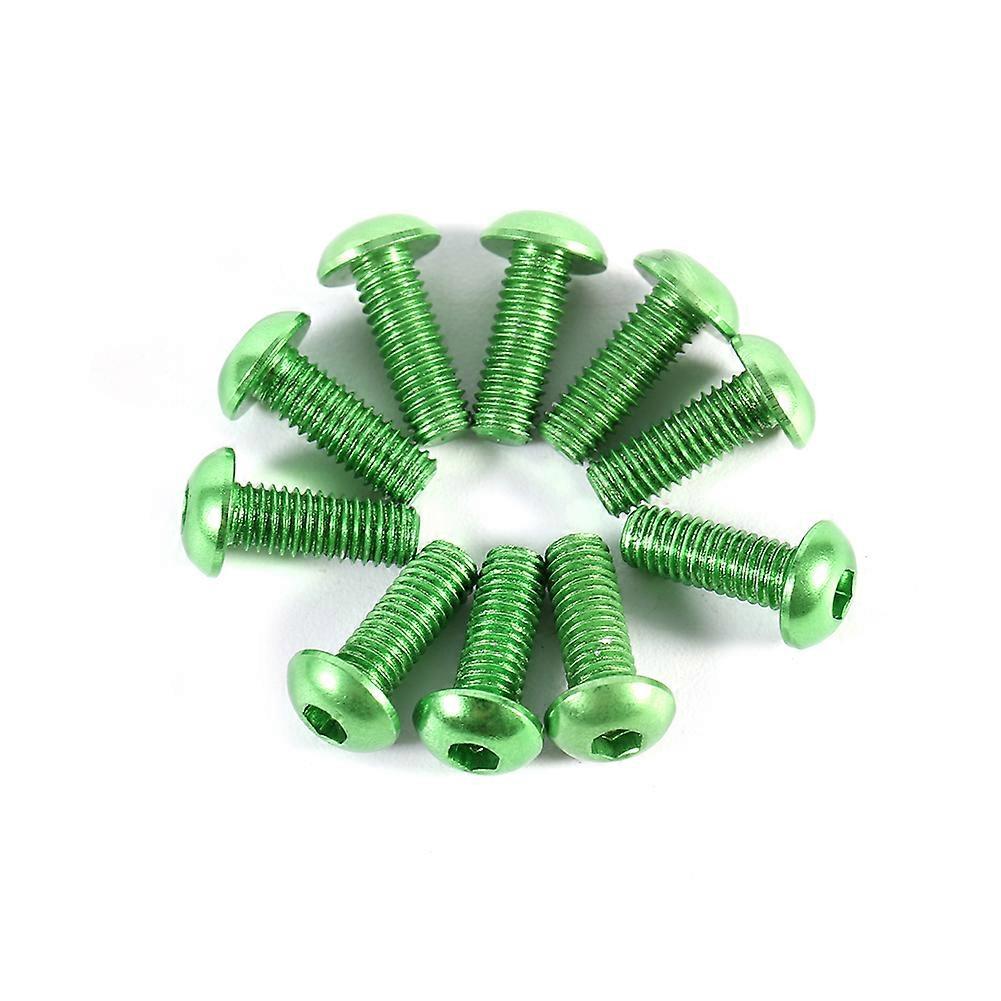 10Box PackingM3 6-101.5mm round head aluminum alloy metric hexagon socket bolts