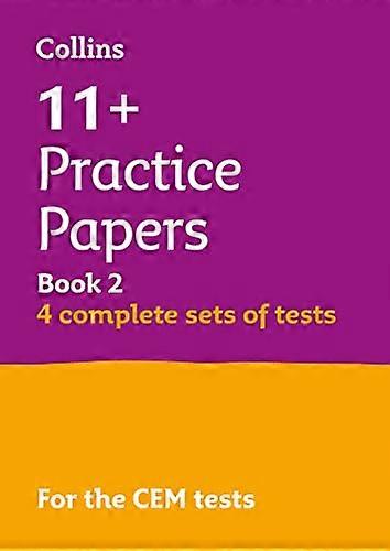 Collins 11+ 11+ Verbal Reasoning Non Verbal Reasoning & Maths Practice Papers Book 2 (Bumper Book with 4 sets of tests): For the 2024 CEM Tests