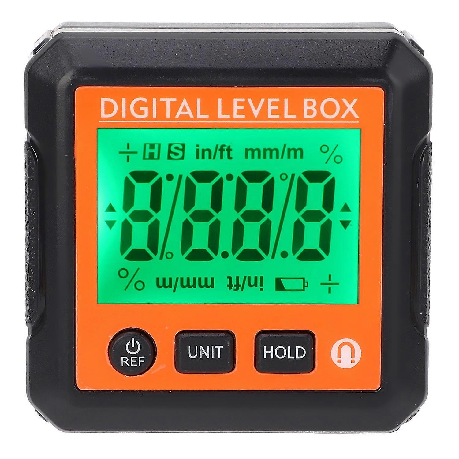 Digital Level Box with Magnet Electronic Angle Gauge Inclinometer Protractor for Wood Processing Aut