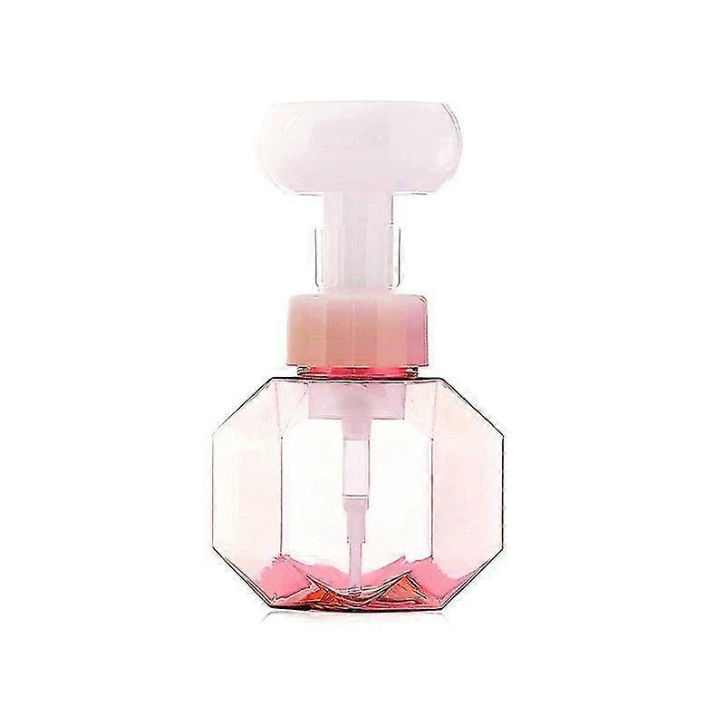 石鹸ボトル発泡ローション詰め替えボトルフラワーポンプヘッドソープシャンプー化粧品空ボトル300mlバスルームアクセサリー