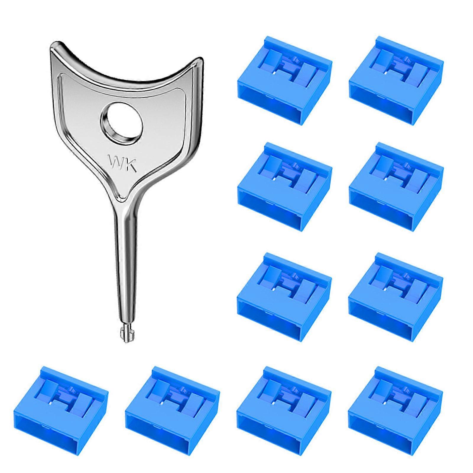 Universal USB Port Blockers USB Port Protections Caps Secure and Maintain Devices Connectivities Port Protections  Blue