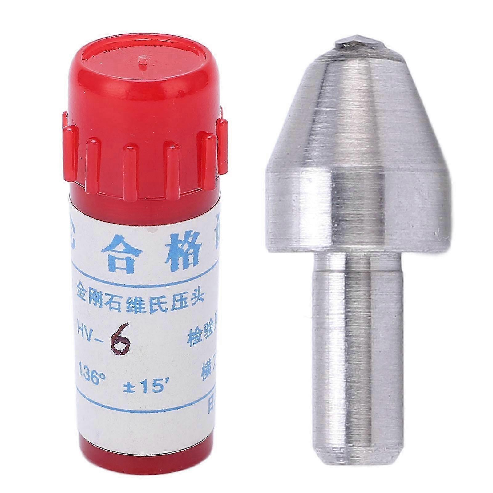 Mini Diamond Indenter for Vickers Hardness Tester High Accuracy Pointed Indenter with Storage Box