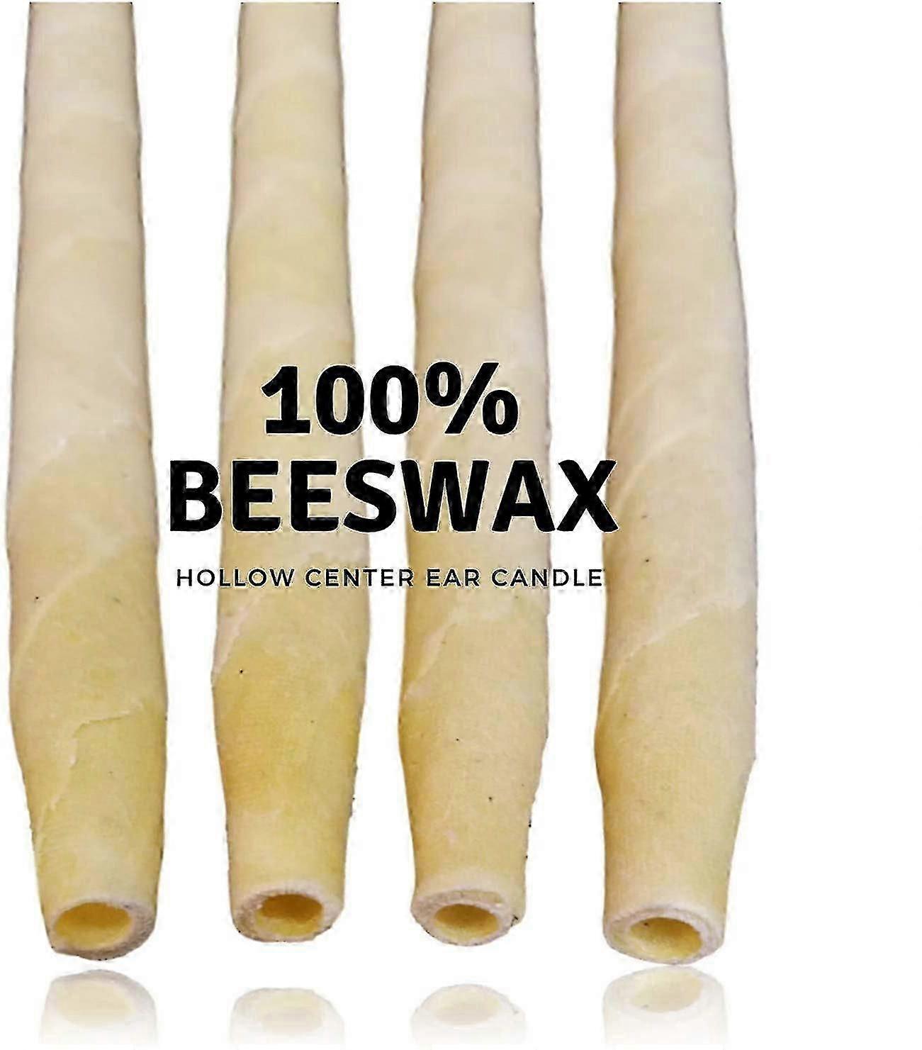 Świece do uszu 10 sztuk świece do uszu wykonane z naturalnego wosku pszczelego, świece do uszu