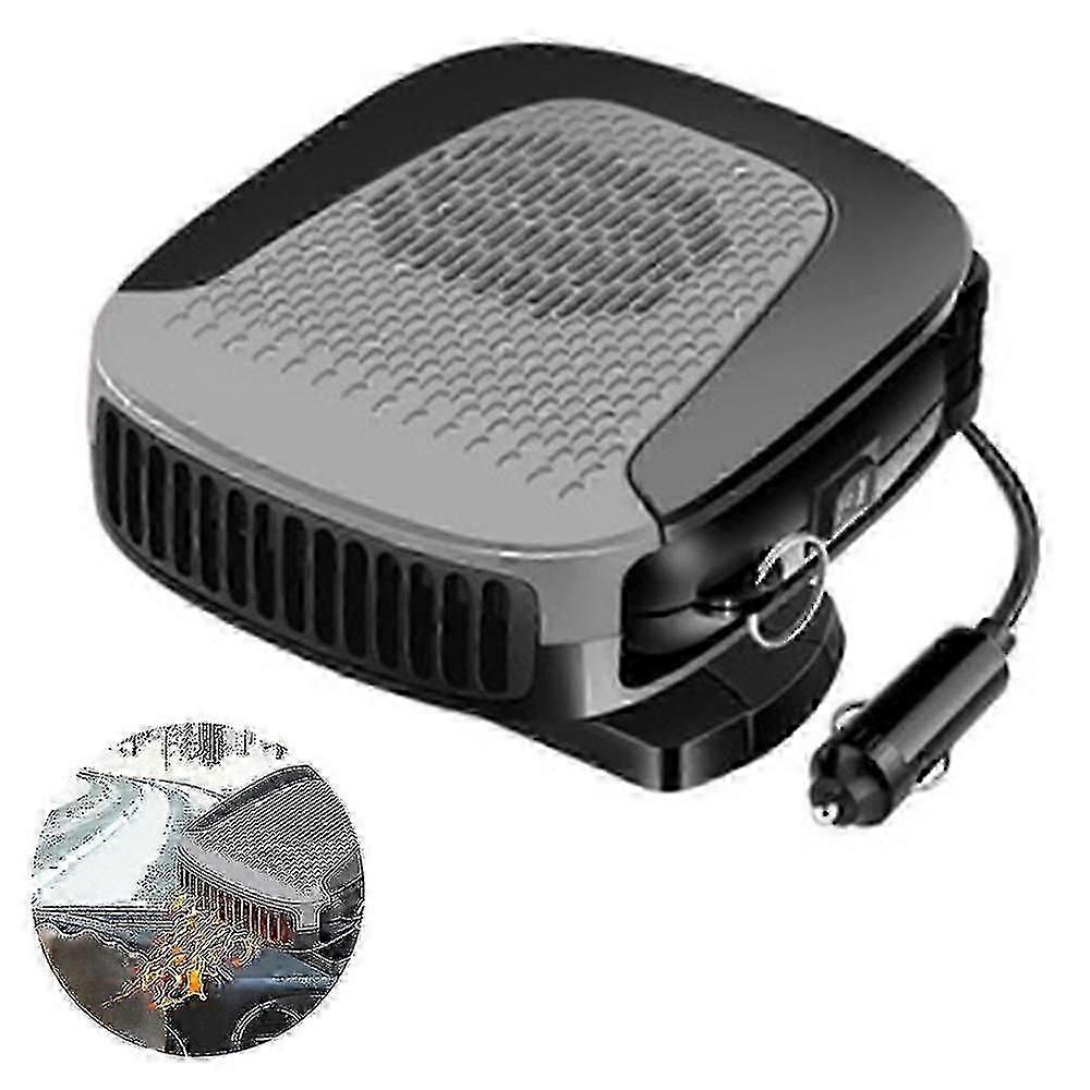 Car Heater 12v With Heating And Cooling 2 In 1 Modes,black
