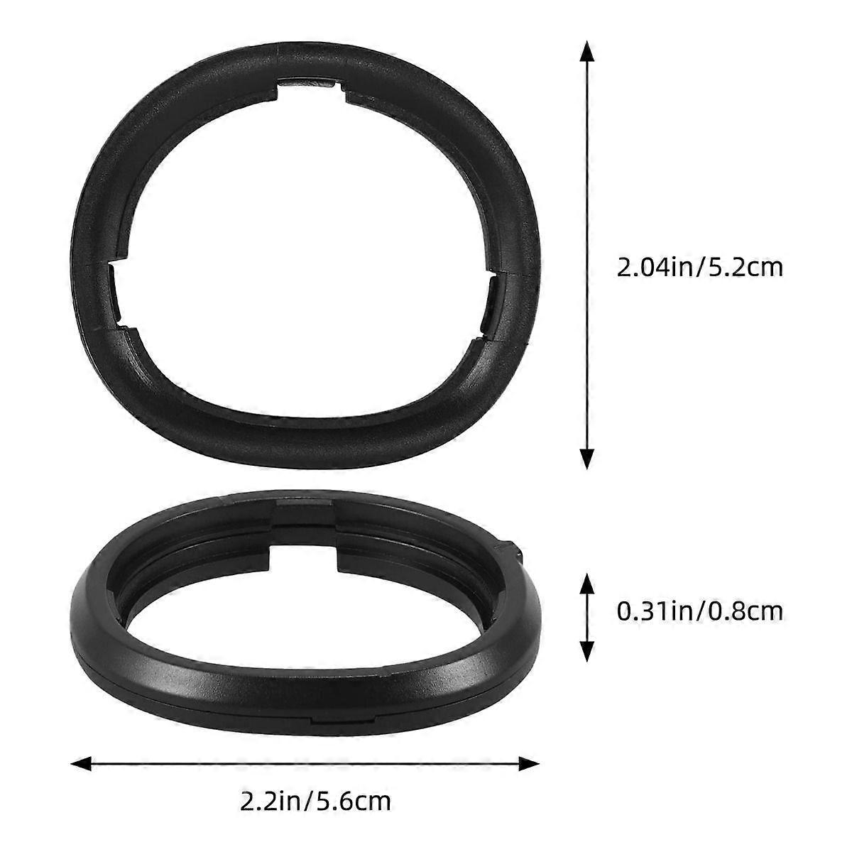 2025 New 1 Pair VR Glasses Lens Protector Frame Anti-Scratches Magnetic Frame Compatible with Meta Quest 3