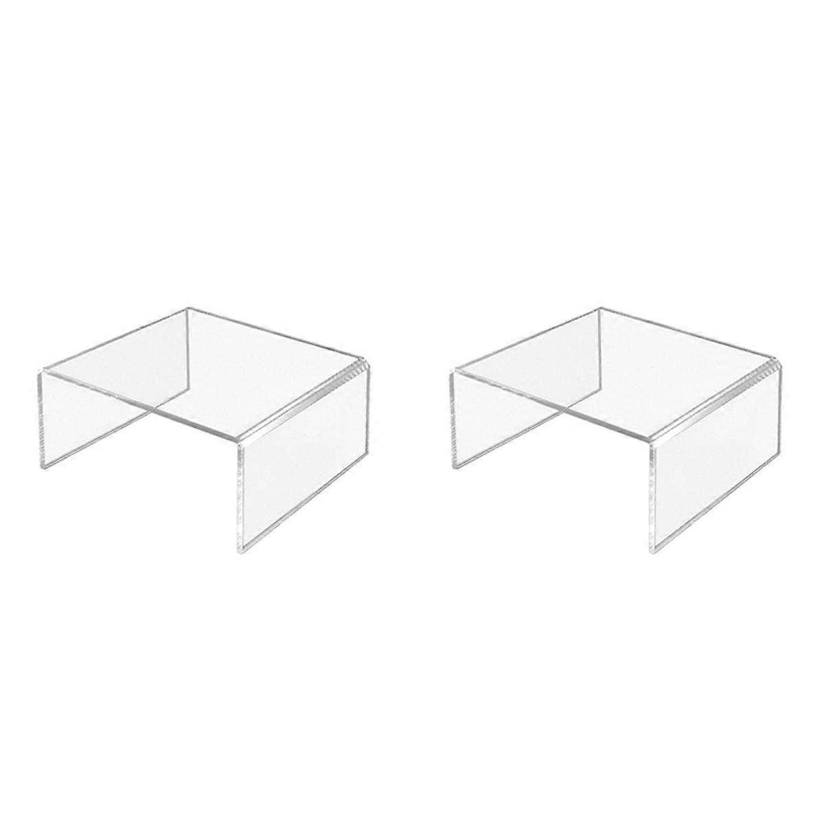 Acrylic transparent U-shaped storage rack Acrylic shoe rack A