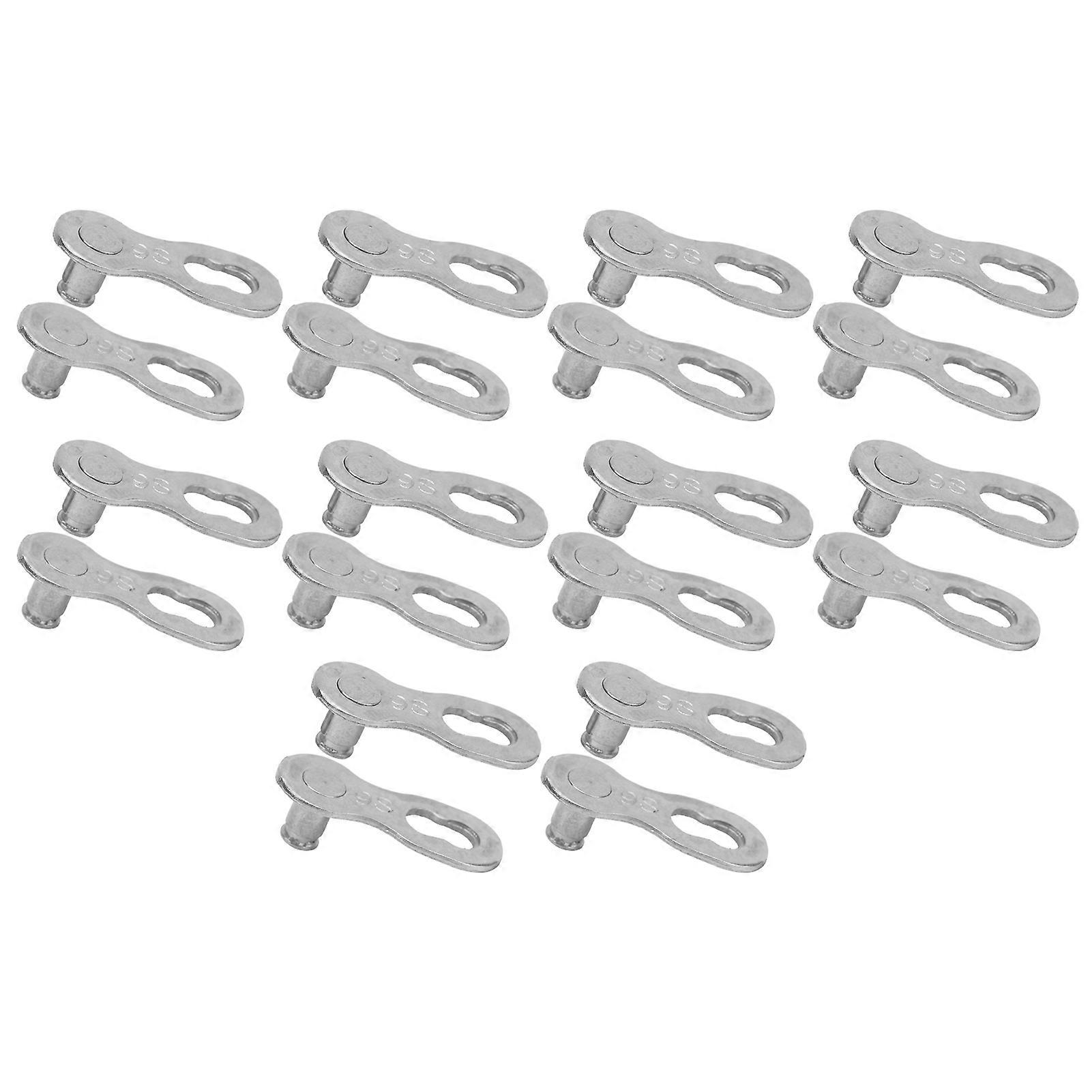 10 Pair 9 Speed Bicycle Chain Link Quick Release Connector Parts Cycling Accessory