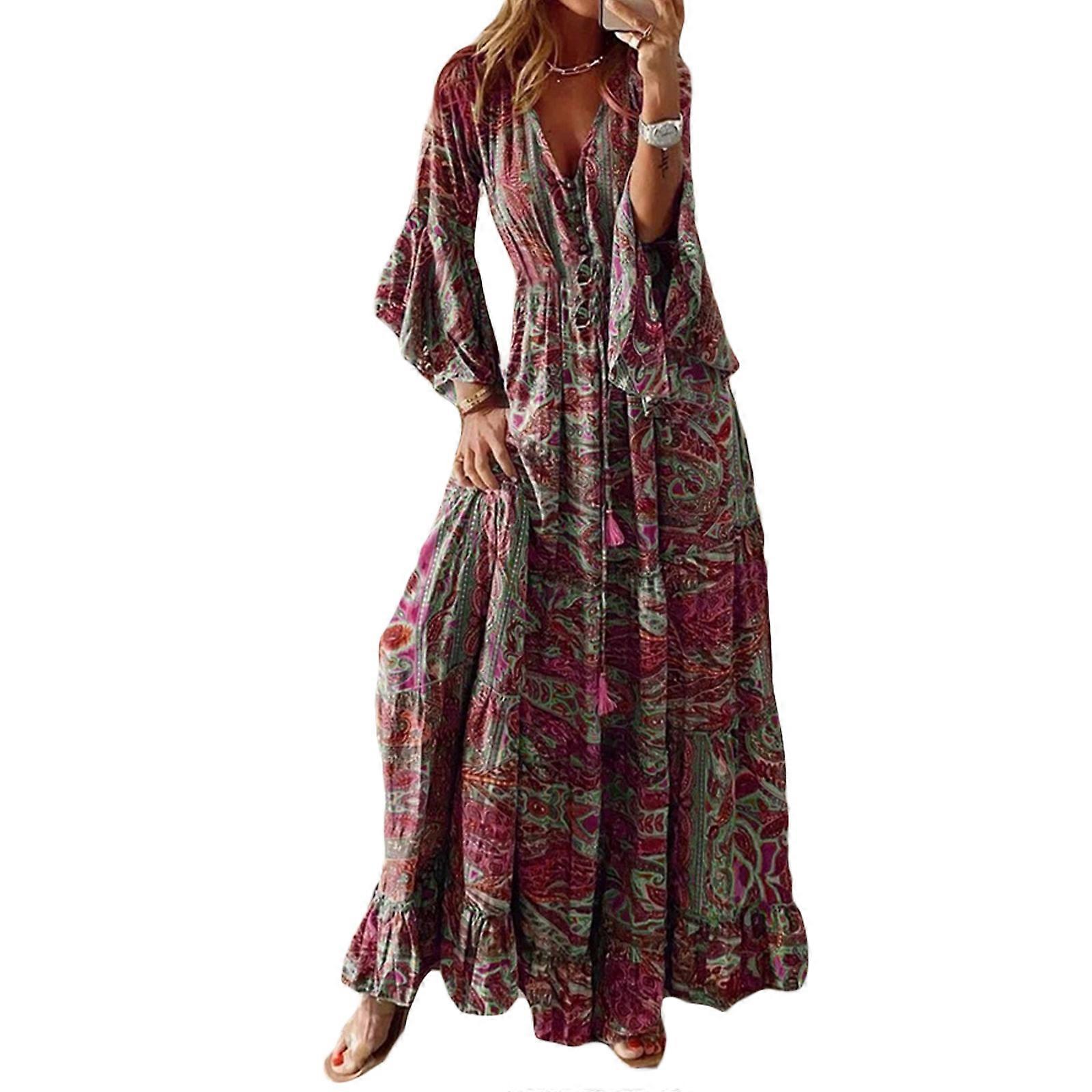 princess polly baby blue dress Venus Maxi Dress | Size Inclusive Boho Wrap Dresses main image 1