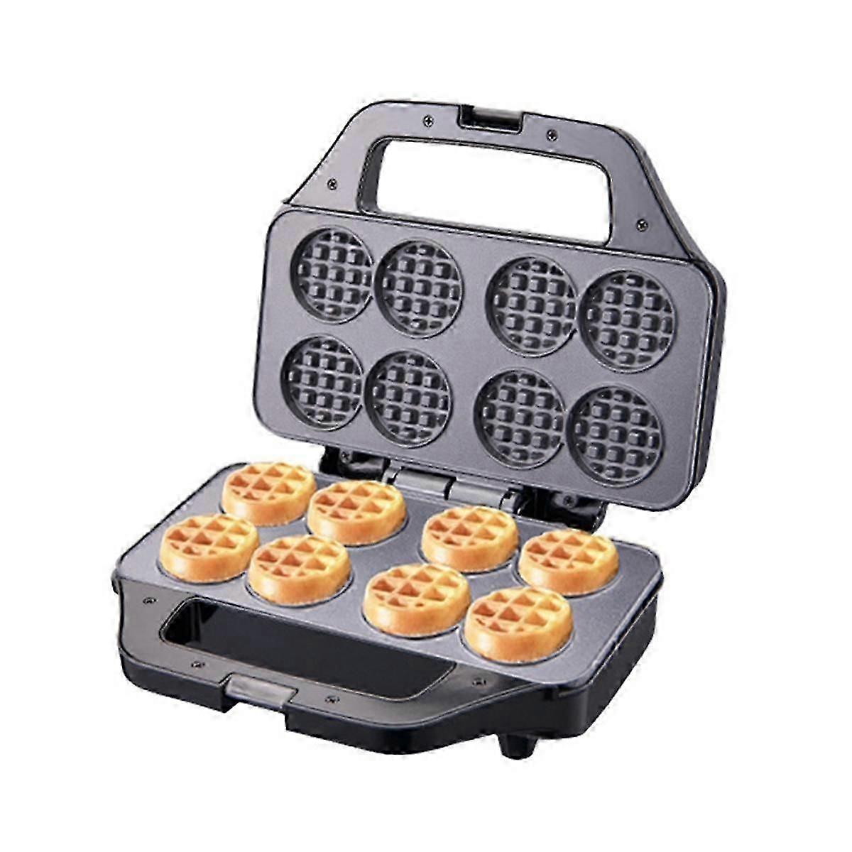 850W Stainless Steel Waffles Maker Double-Sided Non-Stick Coating for Breakfast Snacks Waffles Maker Machine US Plug