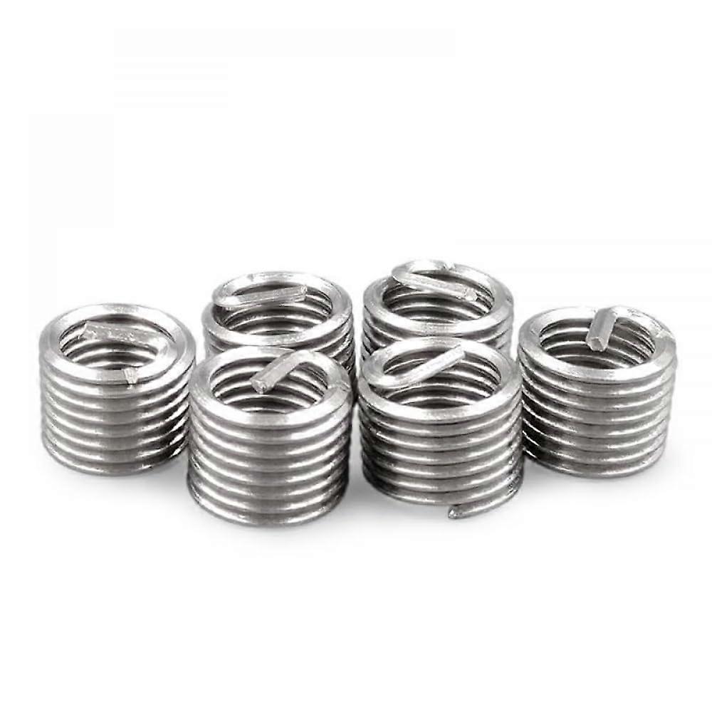 M4 Screw Bushing Wire Thread Repair Inserts 100pcs, M4*0.7*3D Stainless Steel 304 Wire Screw Sleeve for Thread Repairs