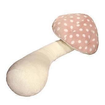Paddenstoelkussen, knuffeldier als decoratie voor thuis, kussen, slapende meisjes, roze knuffelpop