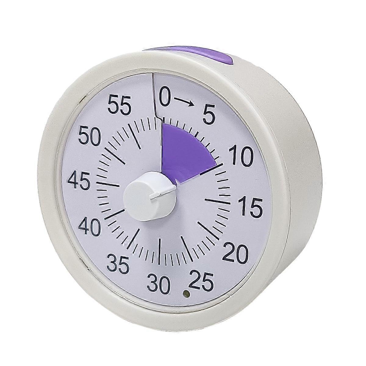 Visual timer for children with autism, stop button design for class office kitchen 60 -minute visual -countdown