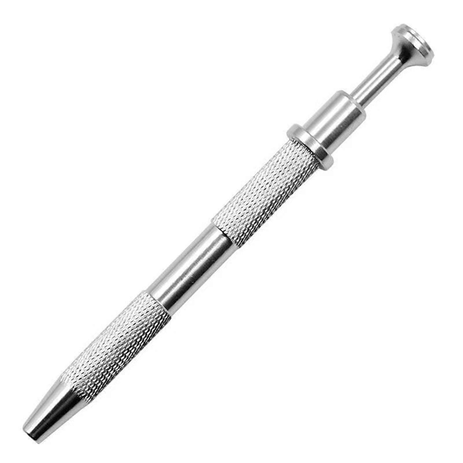 Reliable Bead Tool 4 Prongs Tweezers Gem Bead Pick up Tool Syringe Type Grabber Practical Bead Gripping Instrument  Silver