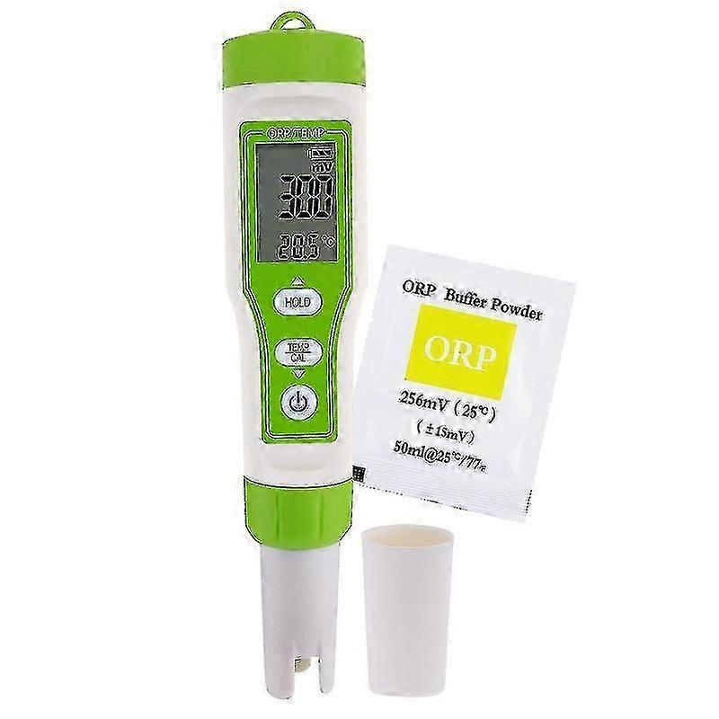 Digital Orp Meter With Automatic Calibration & Orp Powder Buffer, -1200~1200mv High Accuracy Orp Tester For Water Testing Boris