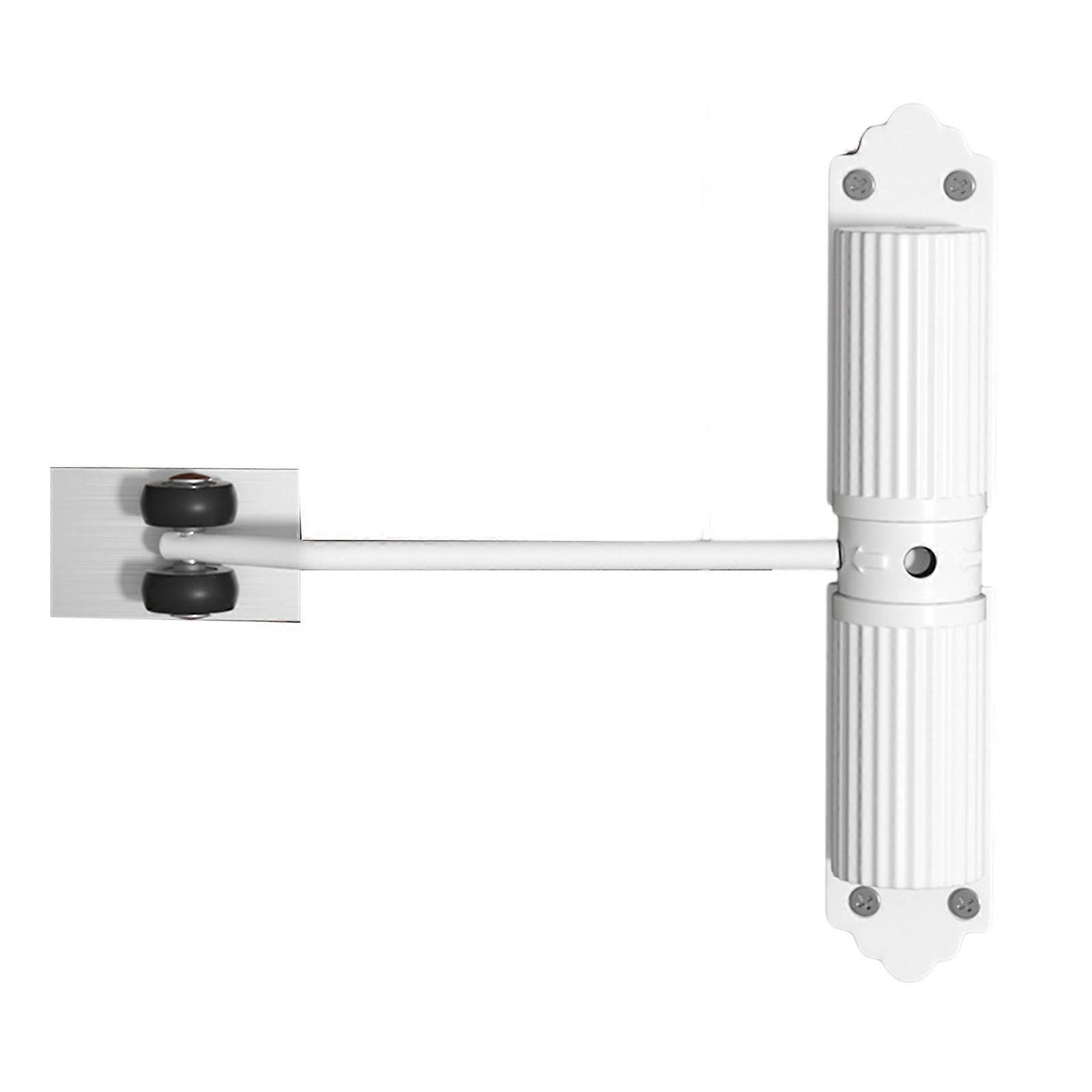 Self Shutting Door Device Smooth Closure Adjustable Strength Door Closure Door Control System for Household & Businesses White