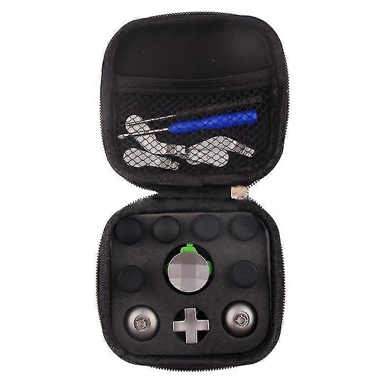 BlackHandle Buttons Set for XB One Elite Including 4 Paddles & 6 Joysticks Repair