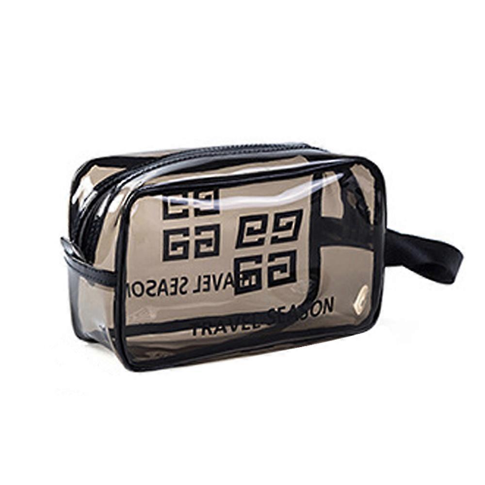 Clear handbag with zipper seal - small size