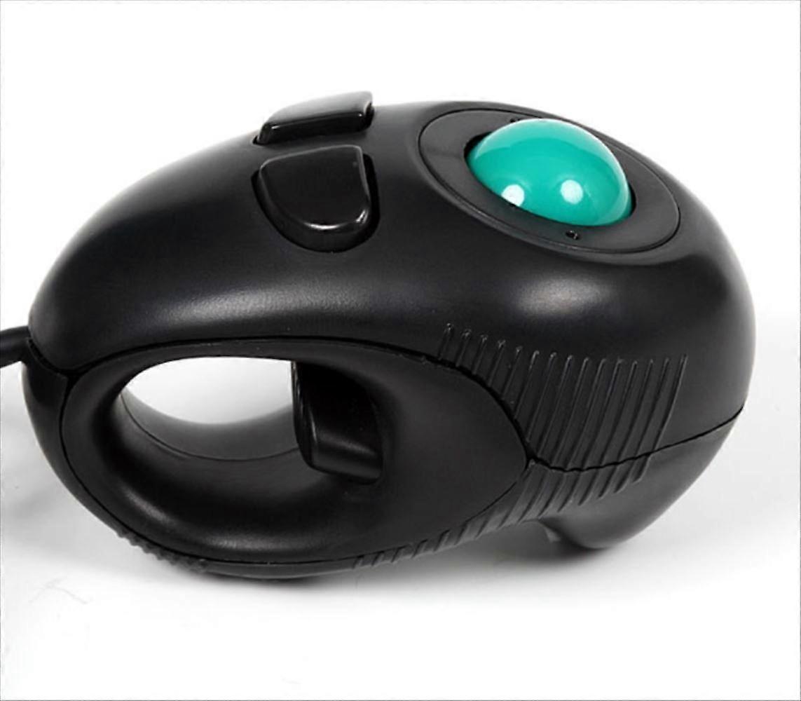 GMOPTB02B Portable Trackball Mouse With Analog Sensor USB Connection Black