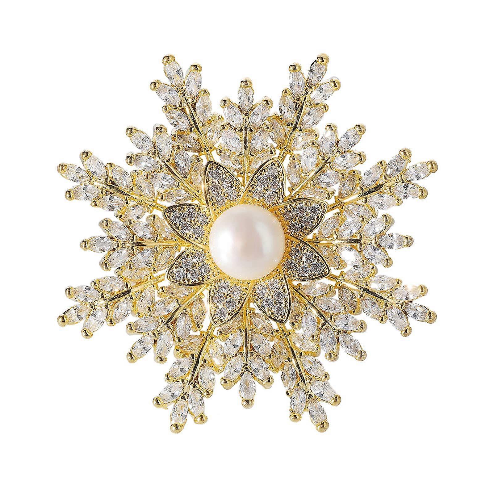 Snowflake Brooch High-end Women's Luxury Brooch