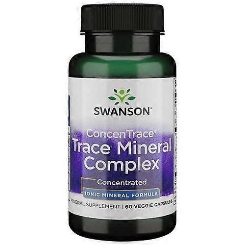 Swanson Vitamins ConcenTrace Trace Mineral Complex, 60 Veg Caps
