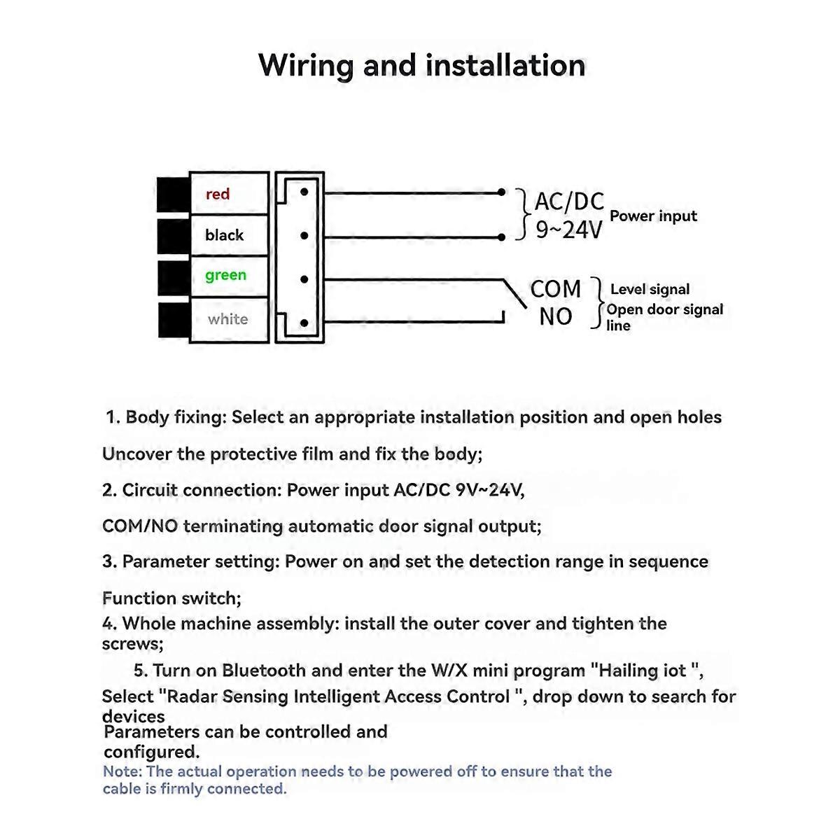 PIR Motion Sensor Exit Infrared Detector Microwave Sensor for Exit