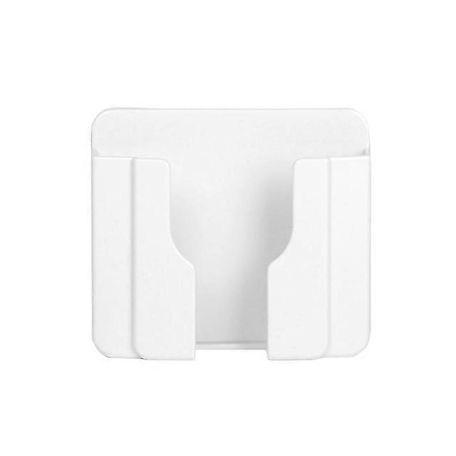 Wall Mobile Phone Holder Stand Socket Charger Storage Box