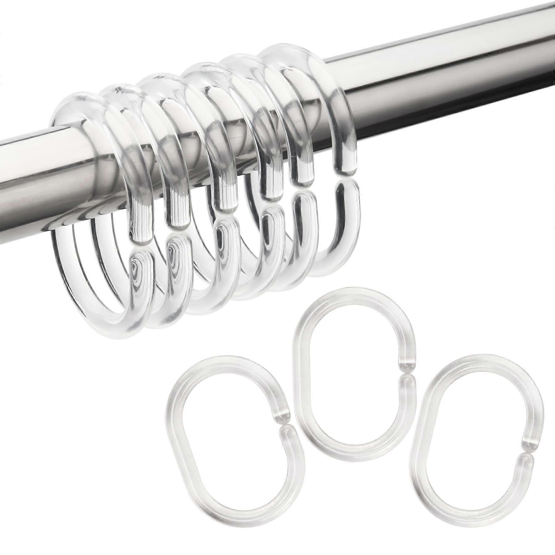 2 boxes (24pcs) transparent hooks - 3.8*5.5