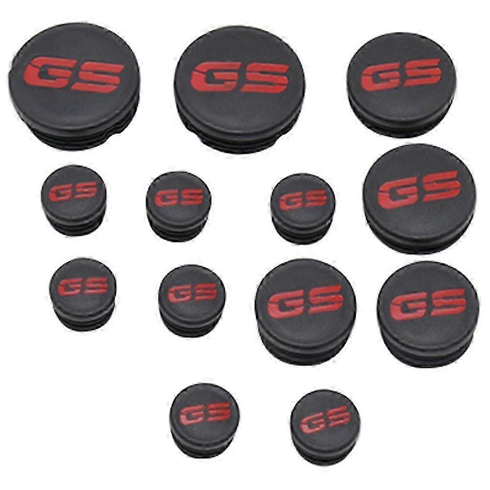 13Pcs Frame Hole Caps Cover Plug Set compatible with R1200GS R1200 GS Adventure 2013 2014 2015 2016 R 1200 GS D