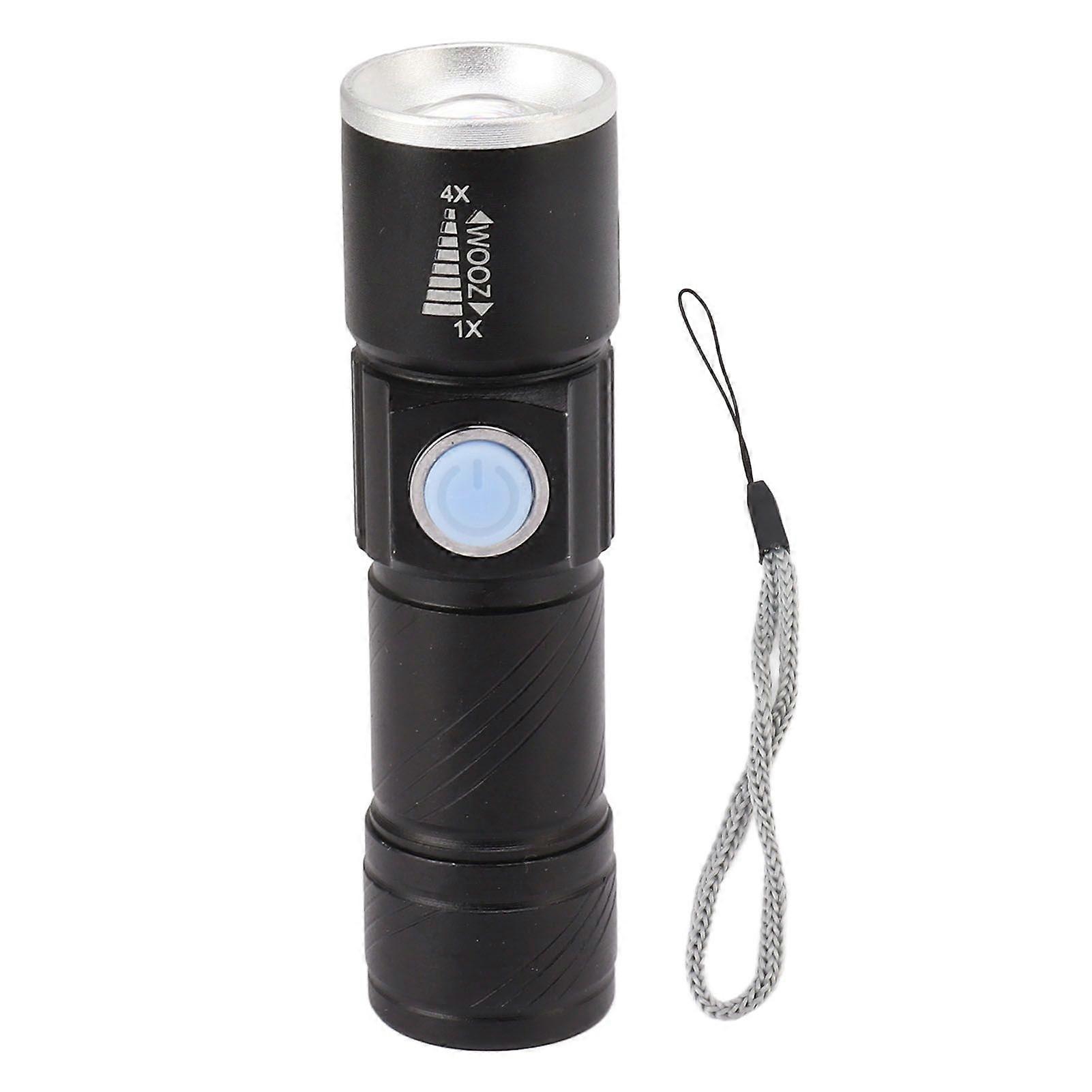 UV Flashlight USB 395nm LED, Ultraviolet Detector for Fluorescent Detection