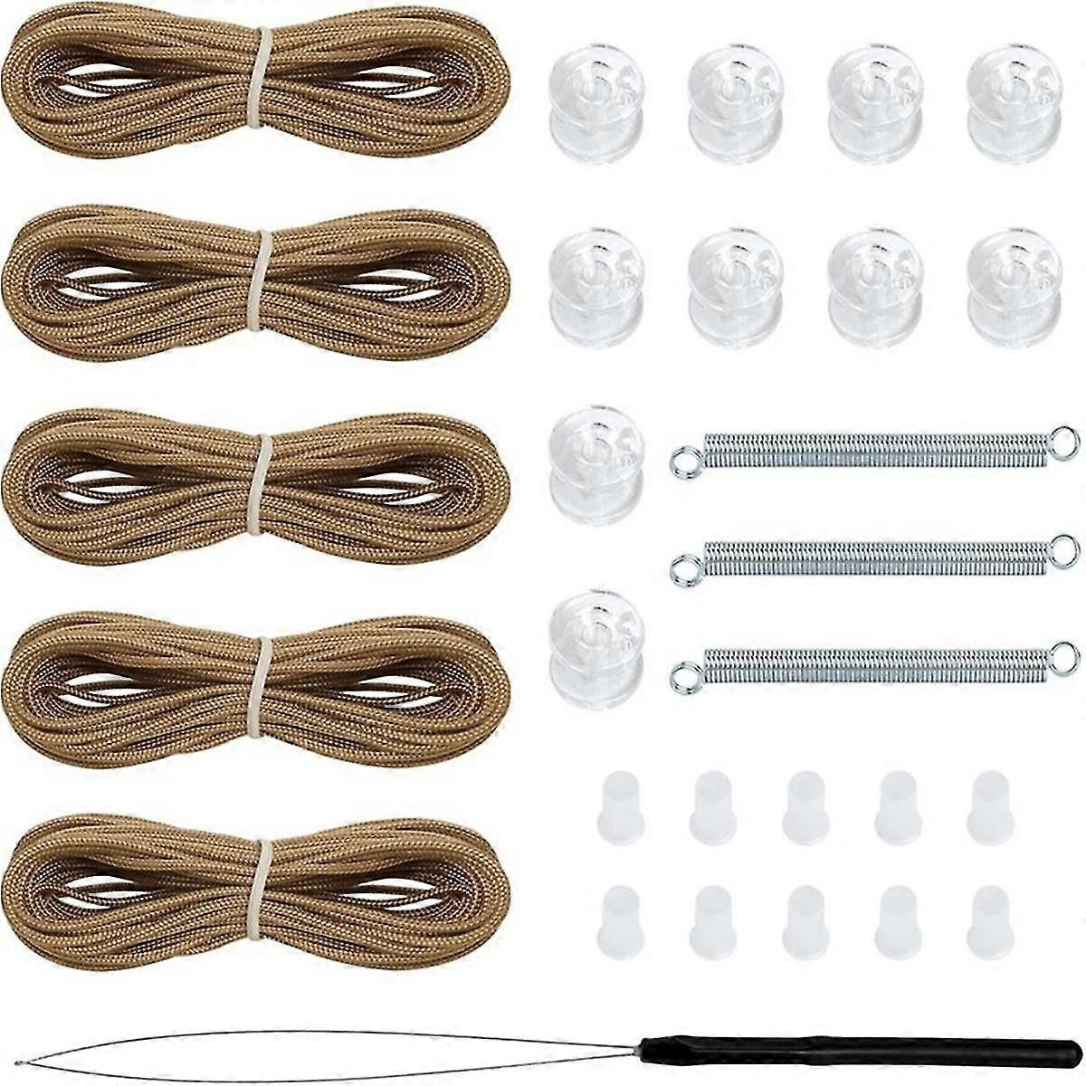 Pleated Shade Repair Kit White Window Shade Restringing Kit