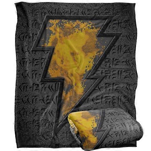 Manta com Logo Black Adam Paint