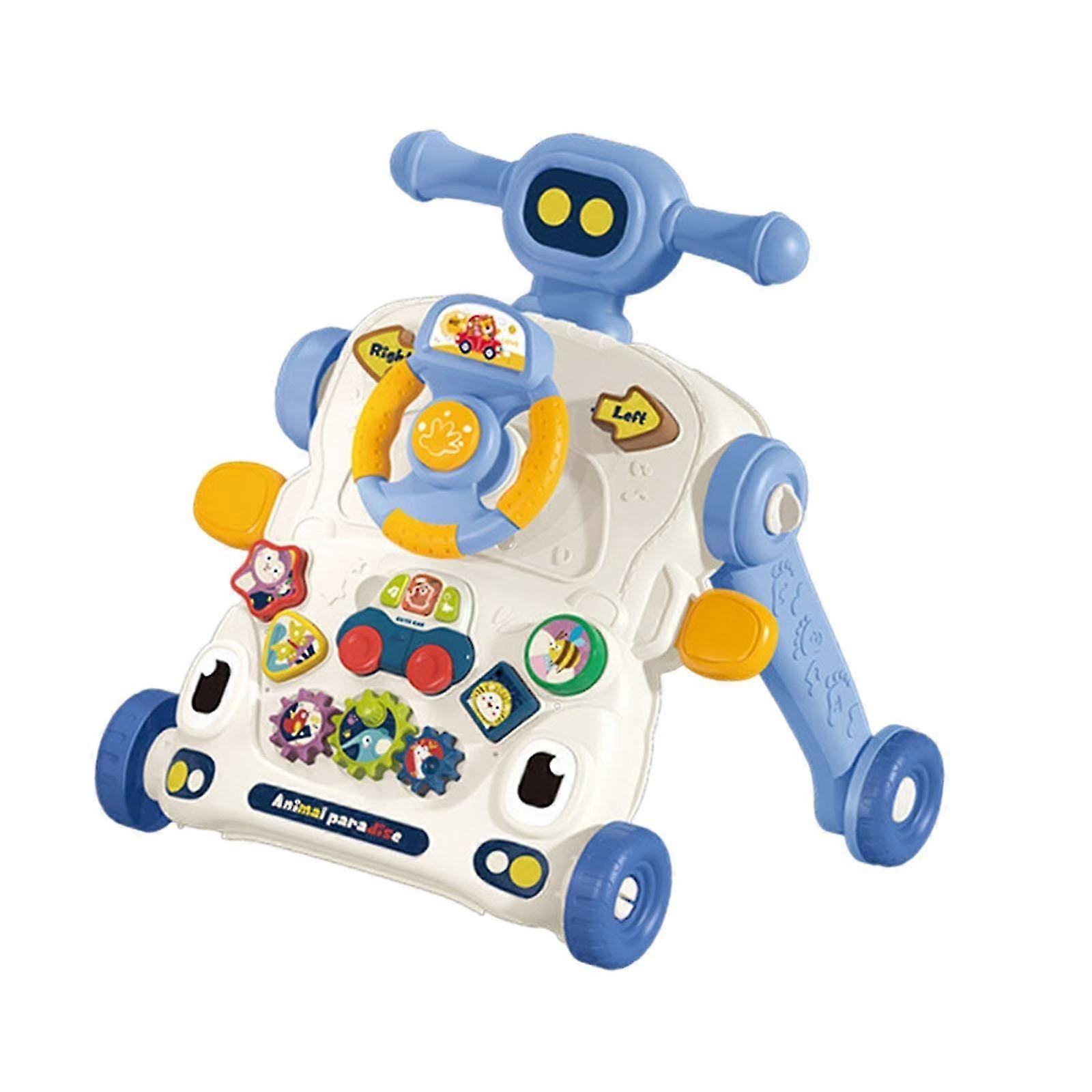 Baby Toddlers Walkers,Push Toy Baby Walk Toy,Early Learning Push Toy,Stable Music Learning Toy Gift for Infant,Boy and Girl