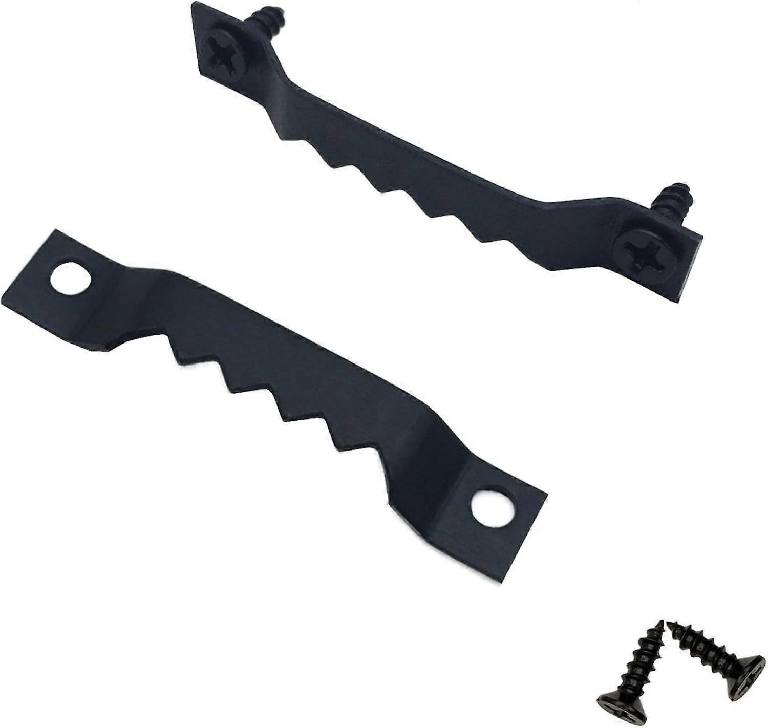 50 Pack Black Small Sawtooth Picture Hangers Steel Picture Hanging Solutions with Screws, for Hanging Clock Paintings Artwork Frame Hooks
