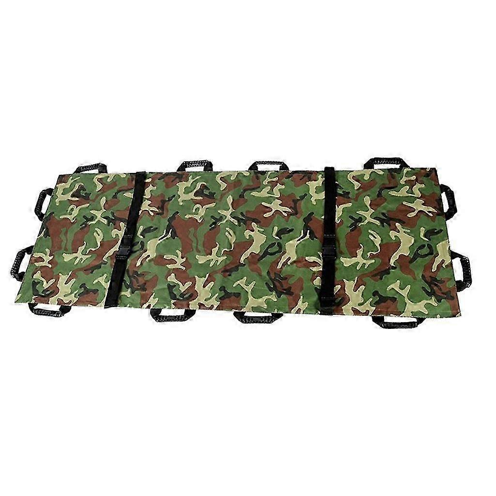 Emergency Patient Mover Transport Unit Roll Stretcher w/ 12 Handles Orange