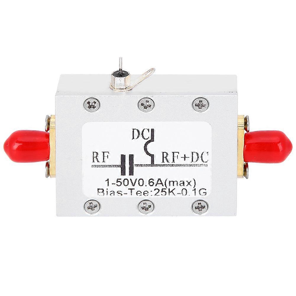 RF Broadband Module DC Blocker Module Coaxial Feed Low Insertion Loss 25K‑100MHz HF AM