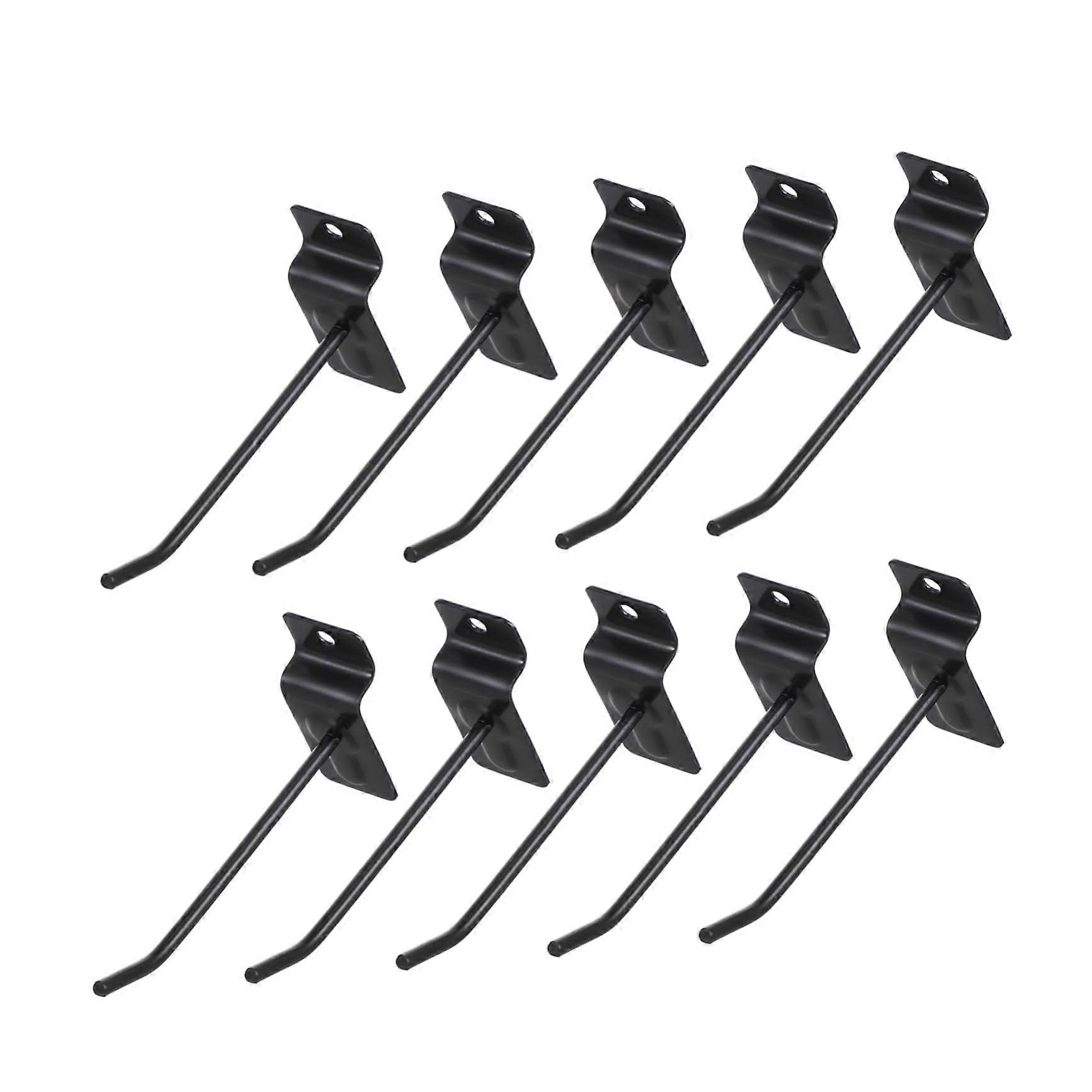 Pegboard Hook Set 10pcs Wire Shelving Hooks Strong for Hanging Home Supermarket