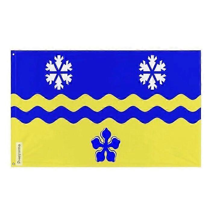 Flag - Prince George - 128 x 192 cm - Polyester - Double-sided print - Metal eyelets