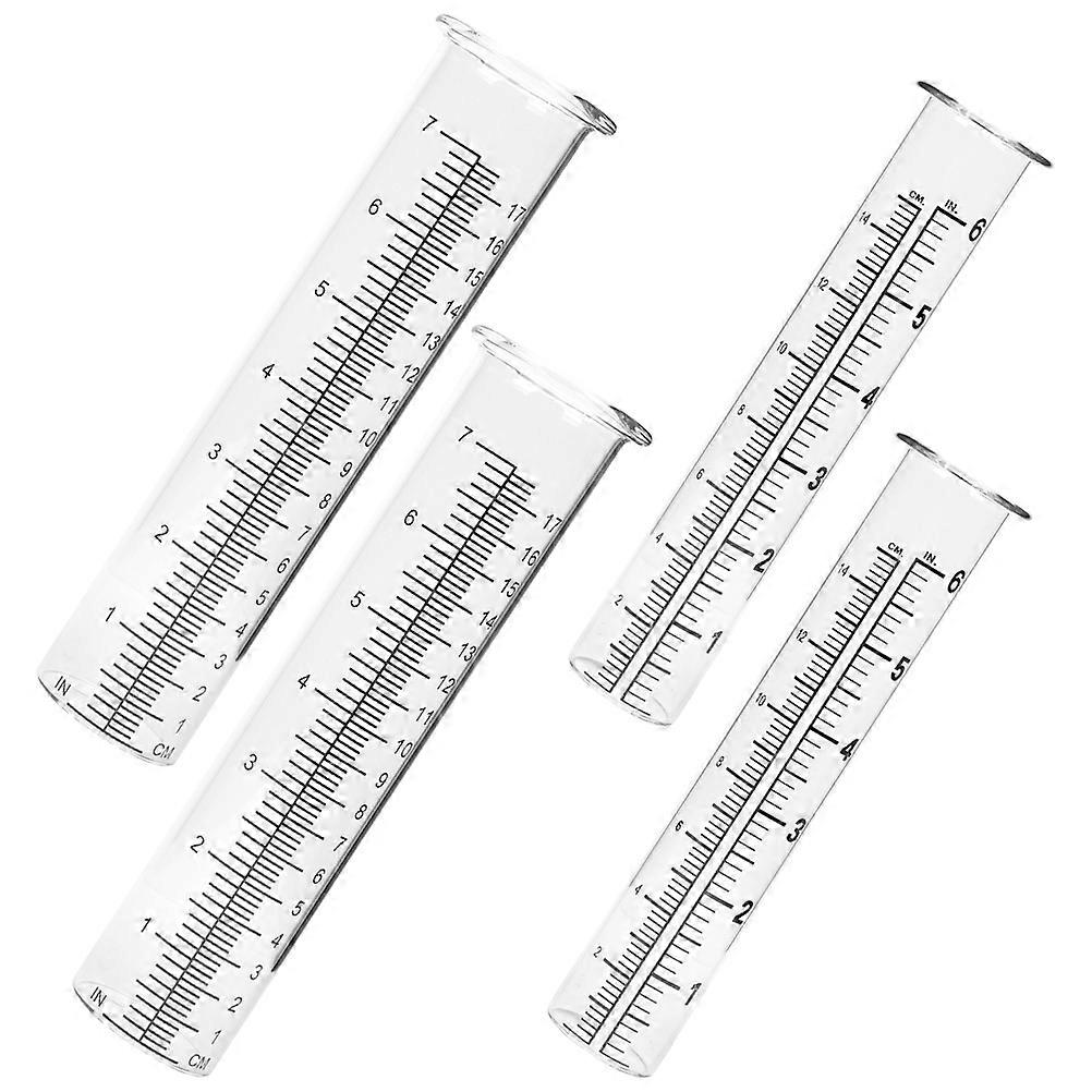 Accurate Rainfall Measurement Tubes Designed for Garden Convenience
