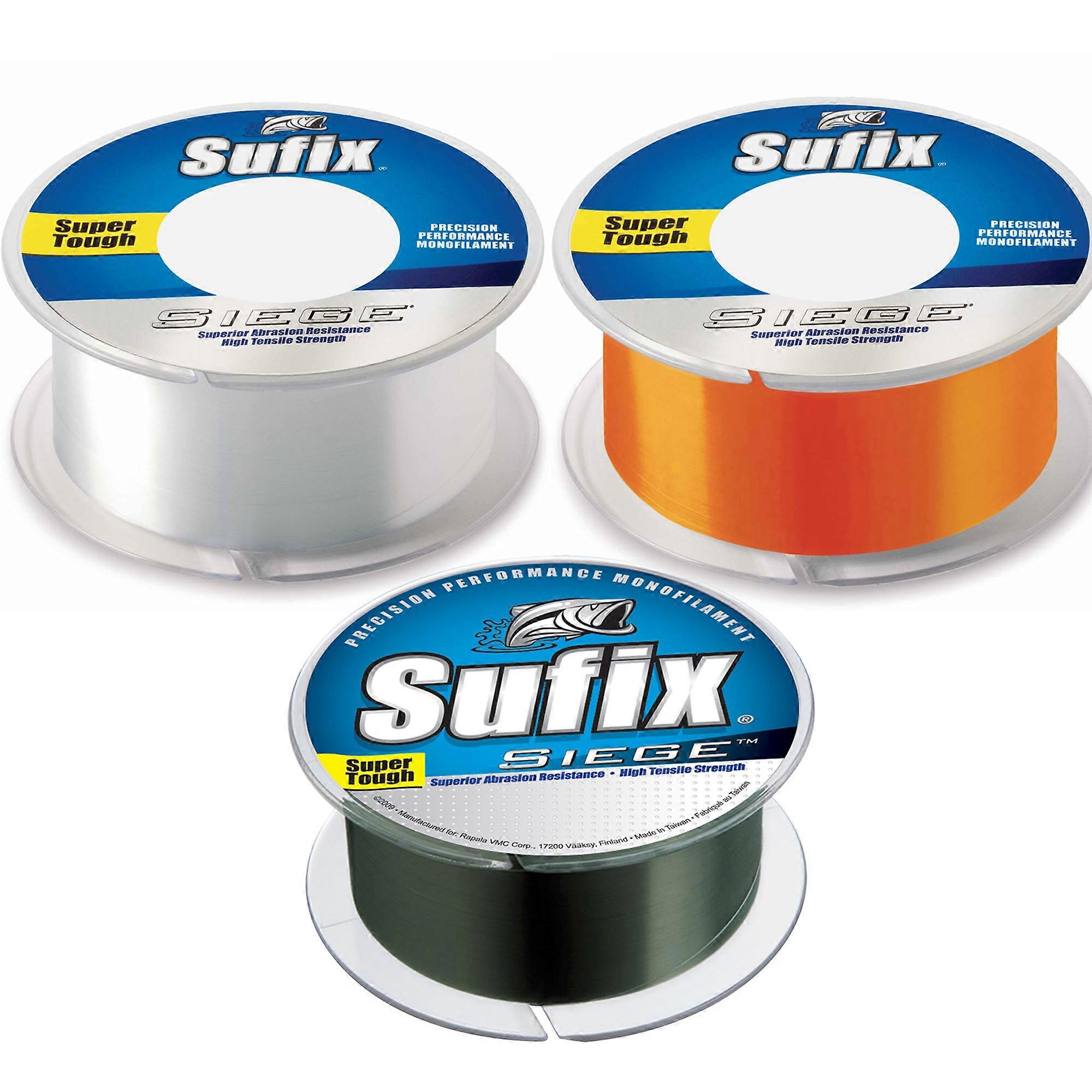 Sufix 662 Siege Monofilament Fishing Line 3000 Yard Spool, Pick Color/Line Class